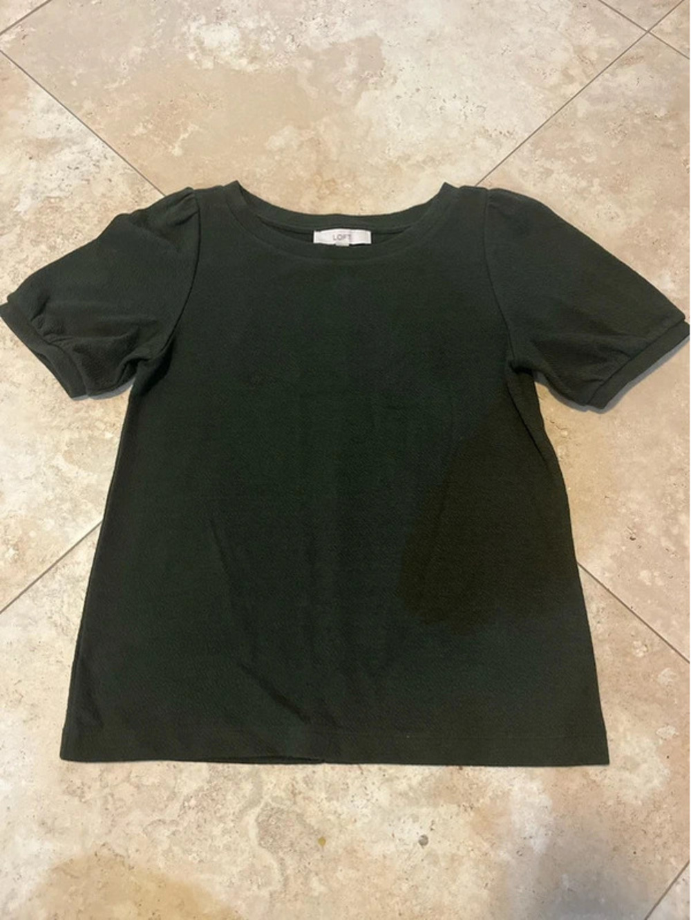 Dark Olive Green Loft Top